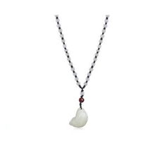 納福金蟾 lux women天然和田玉吊墜，權威證書守護的祥瑞之選